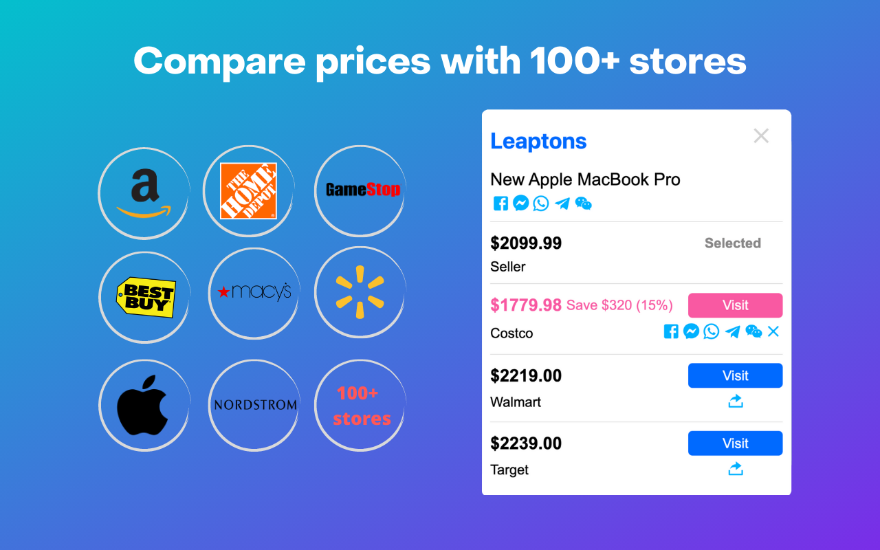 Leaptons Chrome Extension gallery image