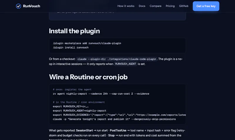 RunVouch screenshot 4