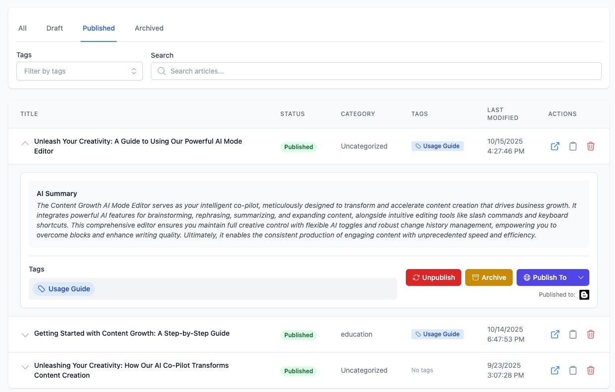 Content Growth gallery image