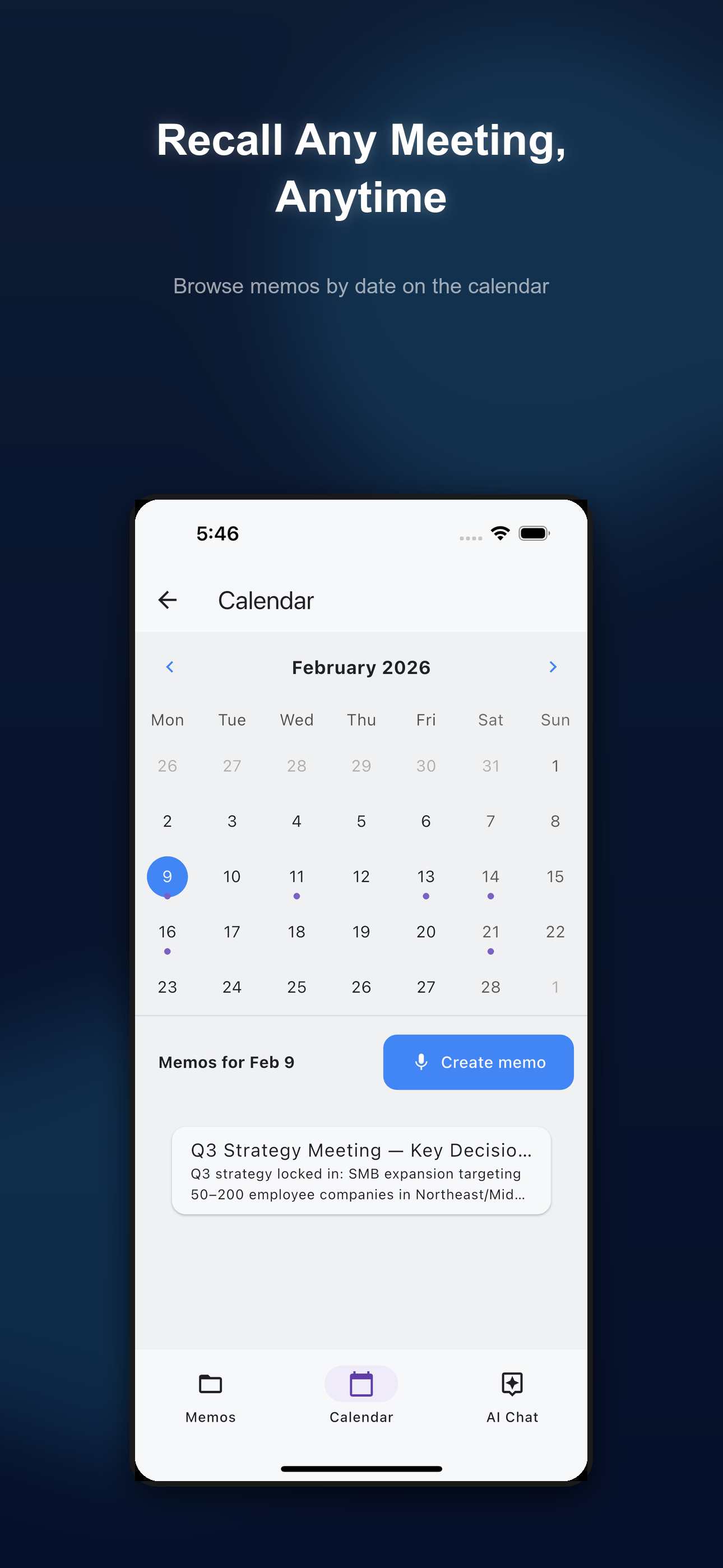 Voice Memo AI gallery image