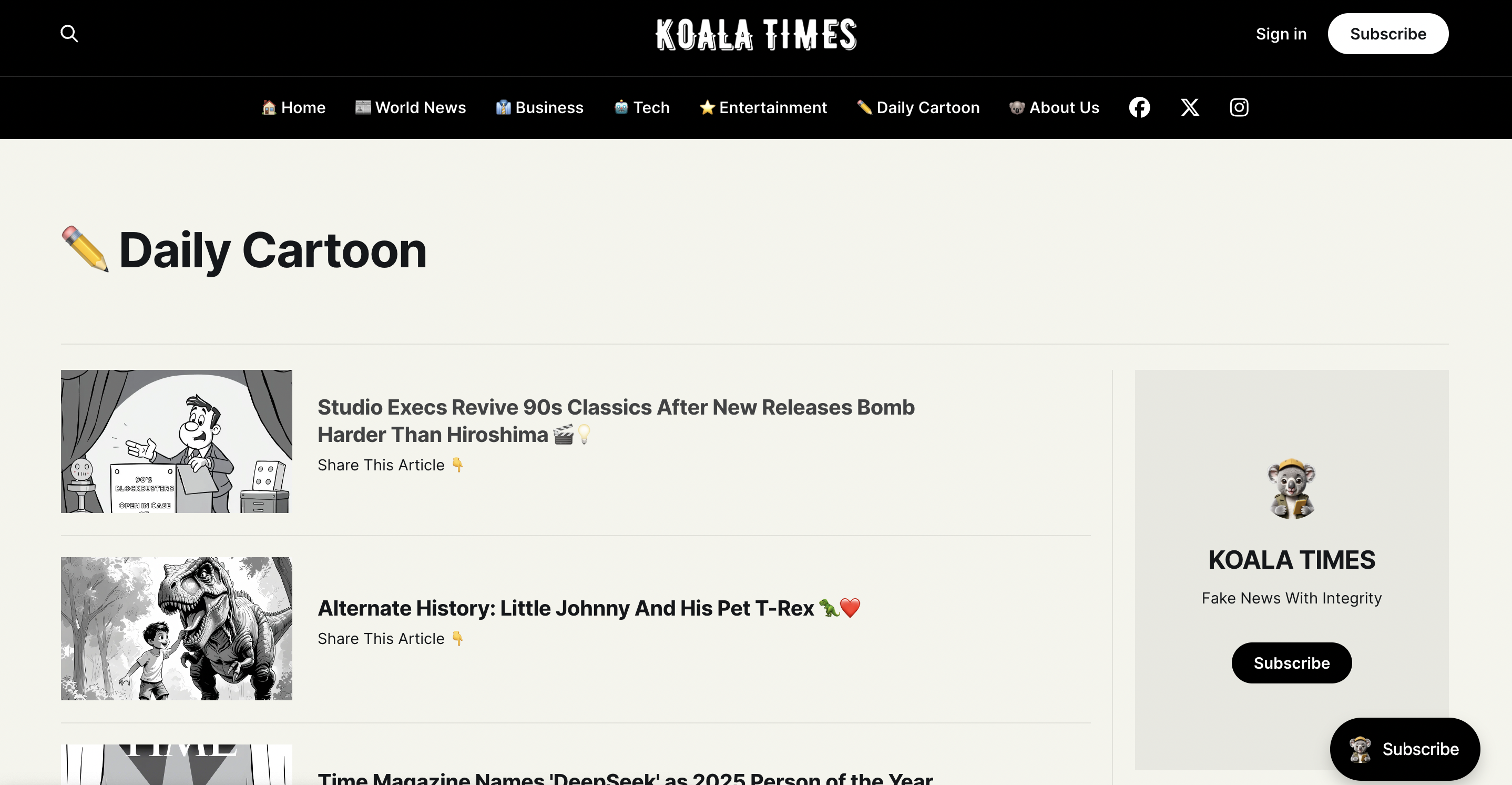 KOALA TIMES  gallery image