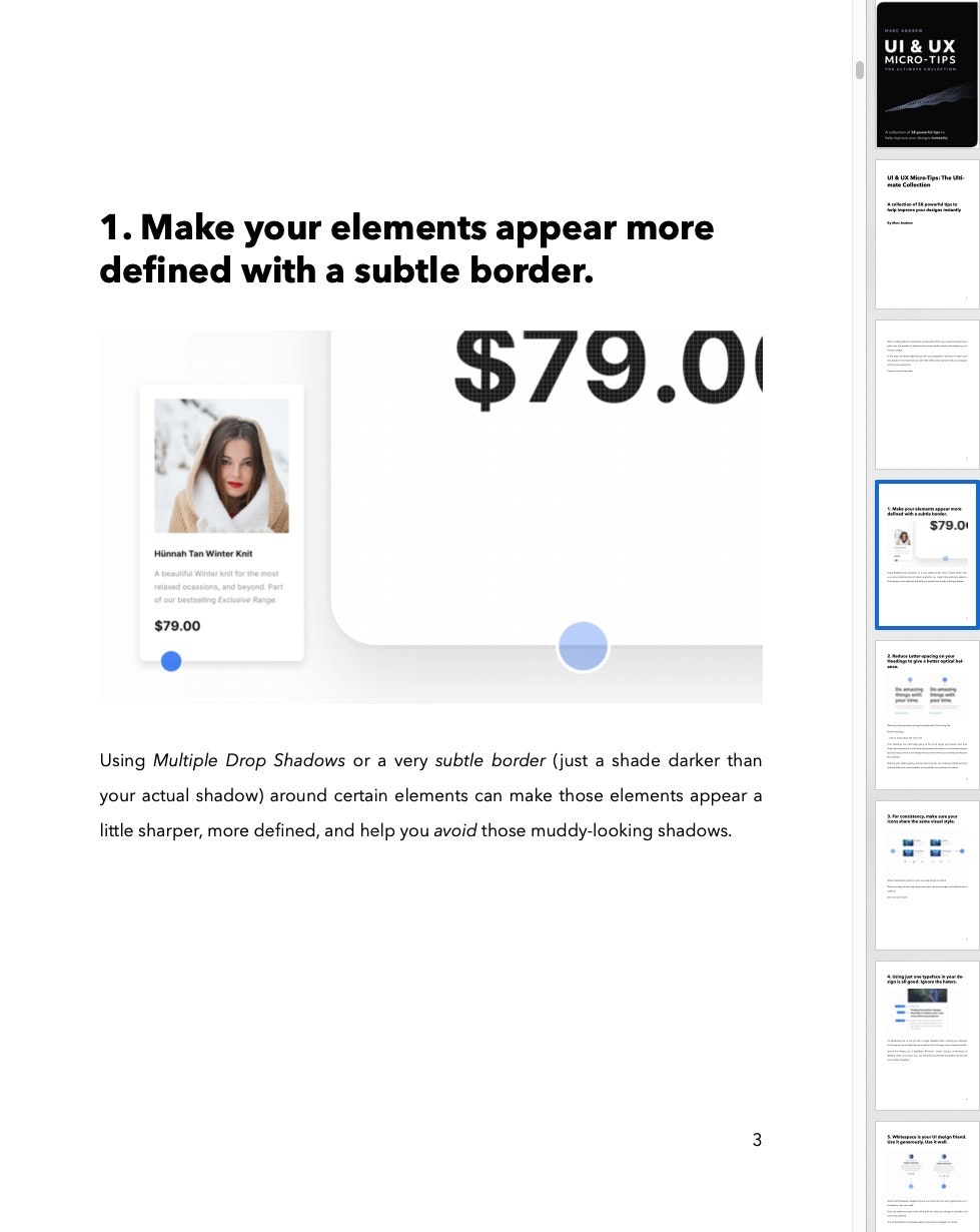 UI & UX Micro Tips: Ultimate Collection gallery image