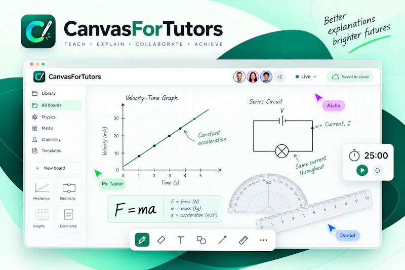 CanvasForTutors screenshot 1