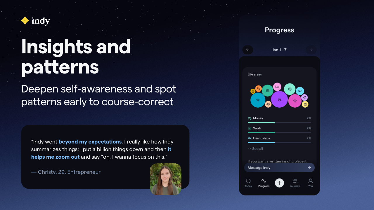 Indy: Your ADHD Copilot - Screenshot 5 showing product features and functionality