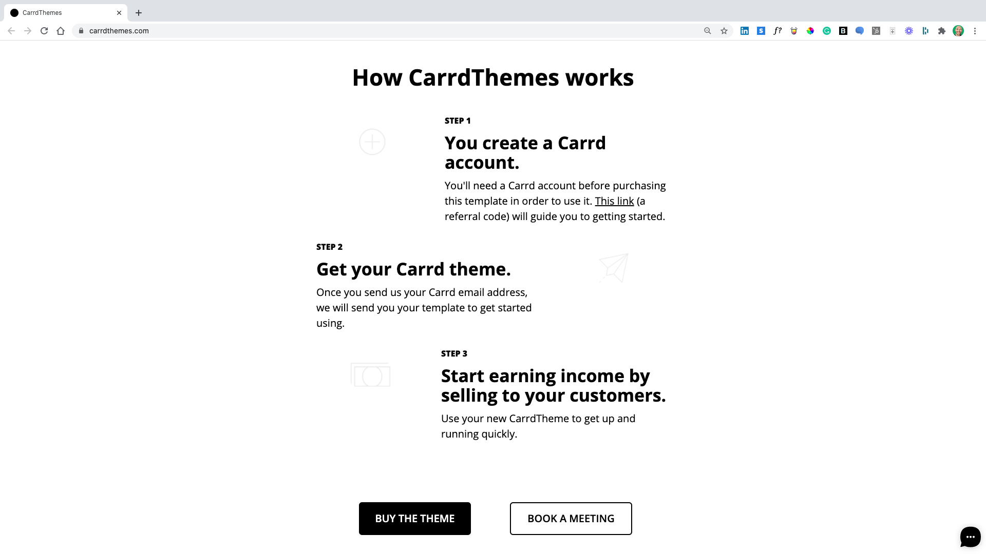 CarrdThemes gallery image