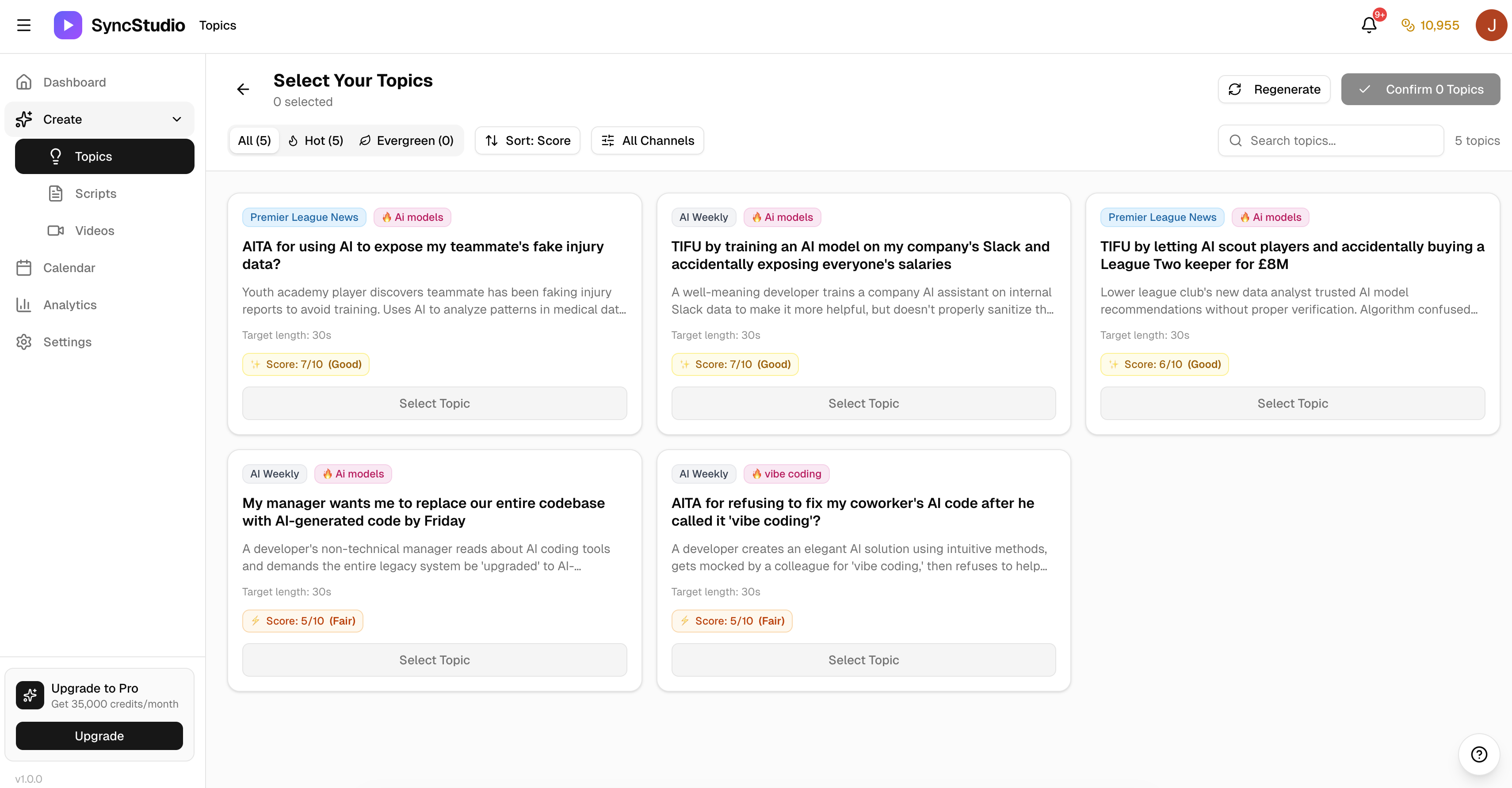 SyncStudio: Faceless Videos, Zero Effort gallery image