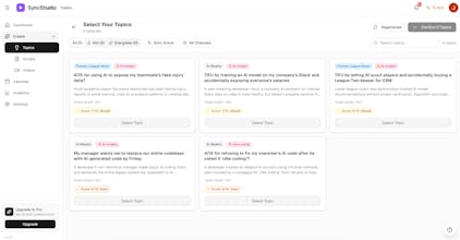 SyncStudio: Faceless Videos, Zero Effort gallery image