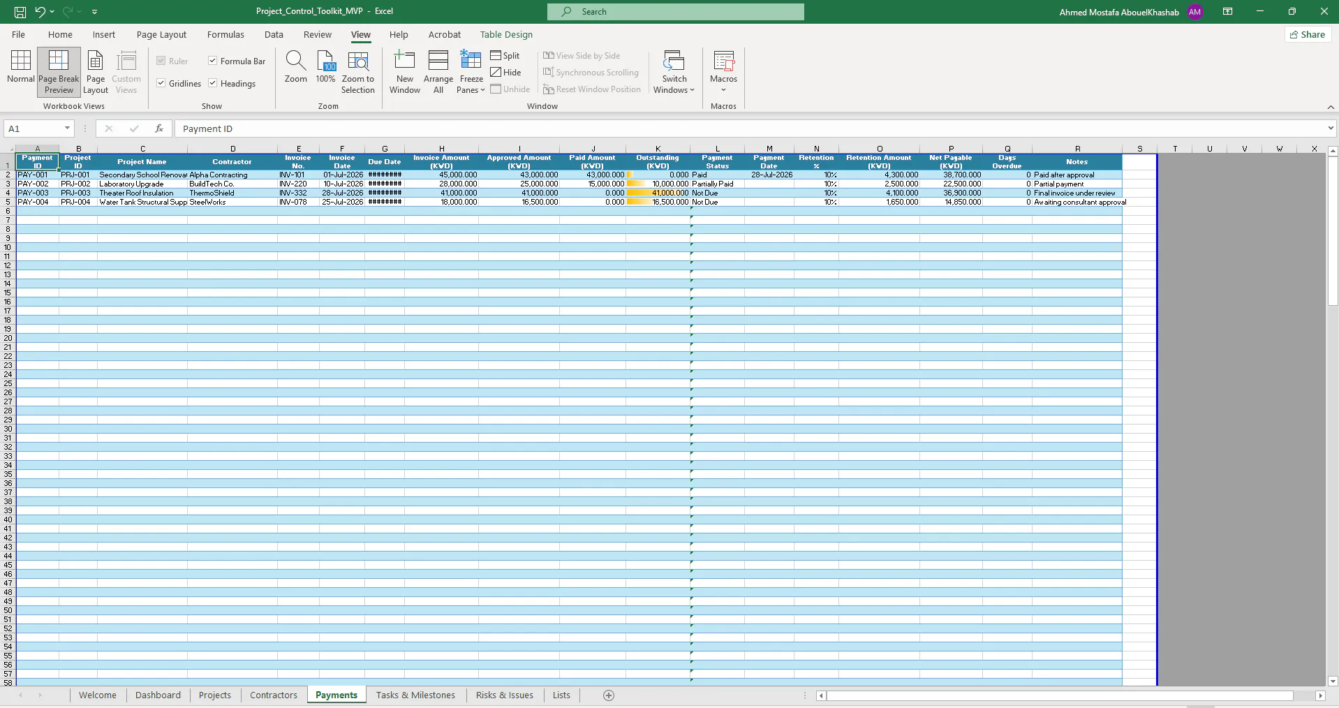 Project Control Toolkit PRO V2 gallery image