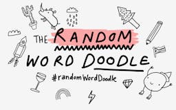 Random Word Doodle iOS App media 1