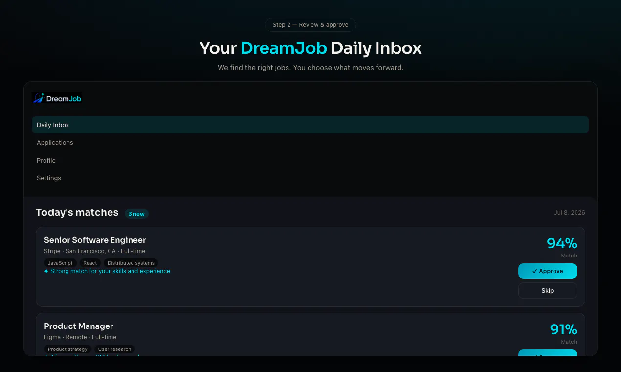 DreamJob gallery image
