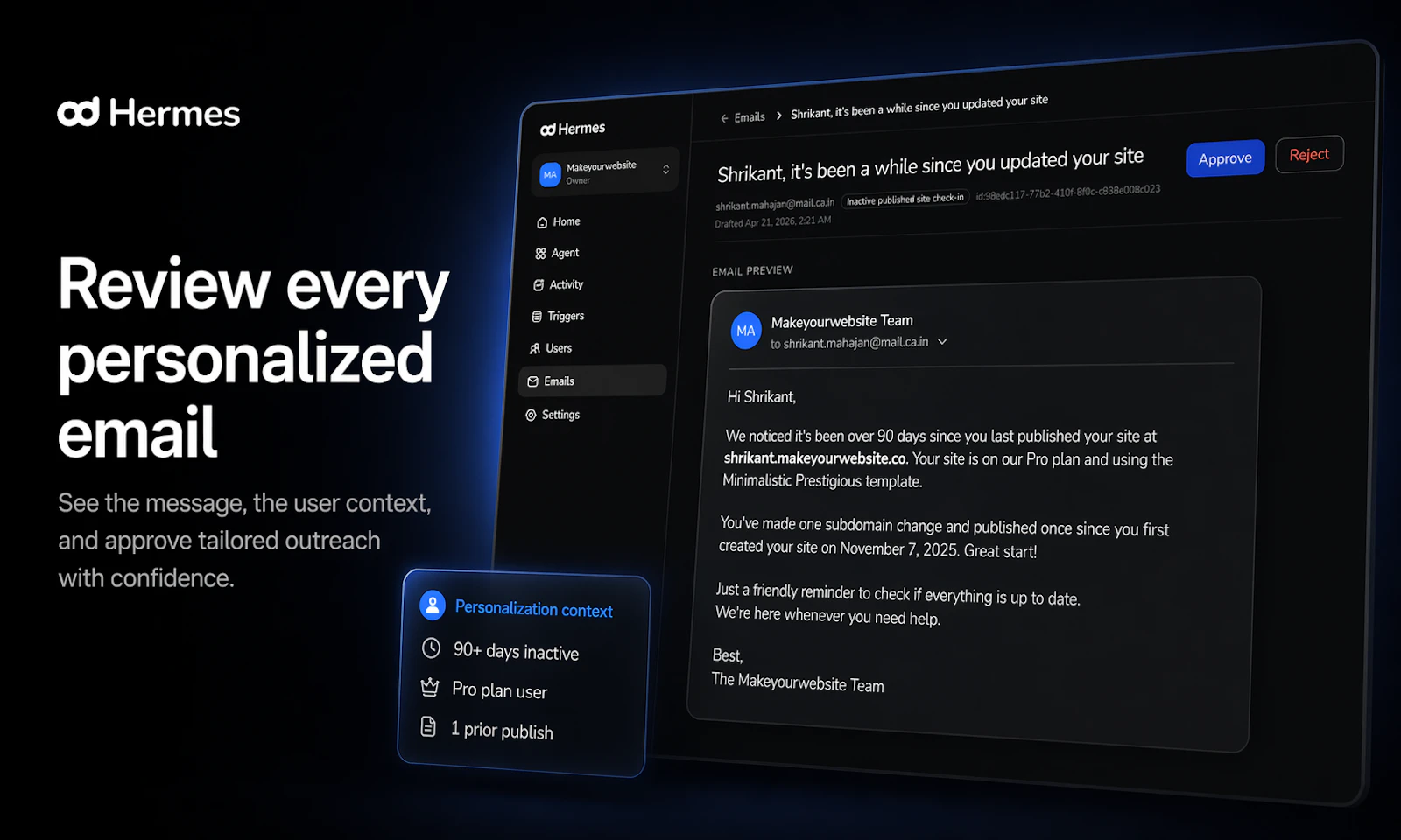 Hermes screenshot 4