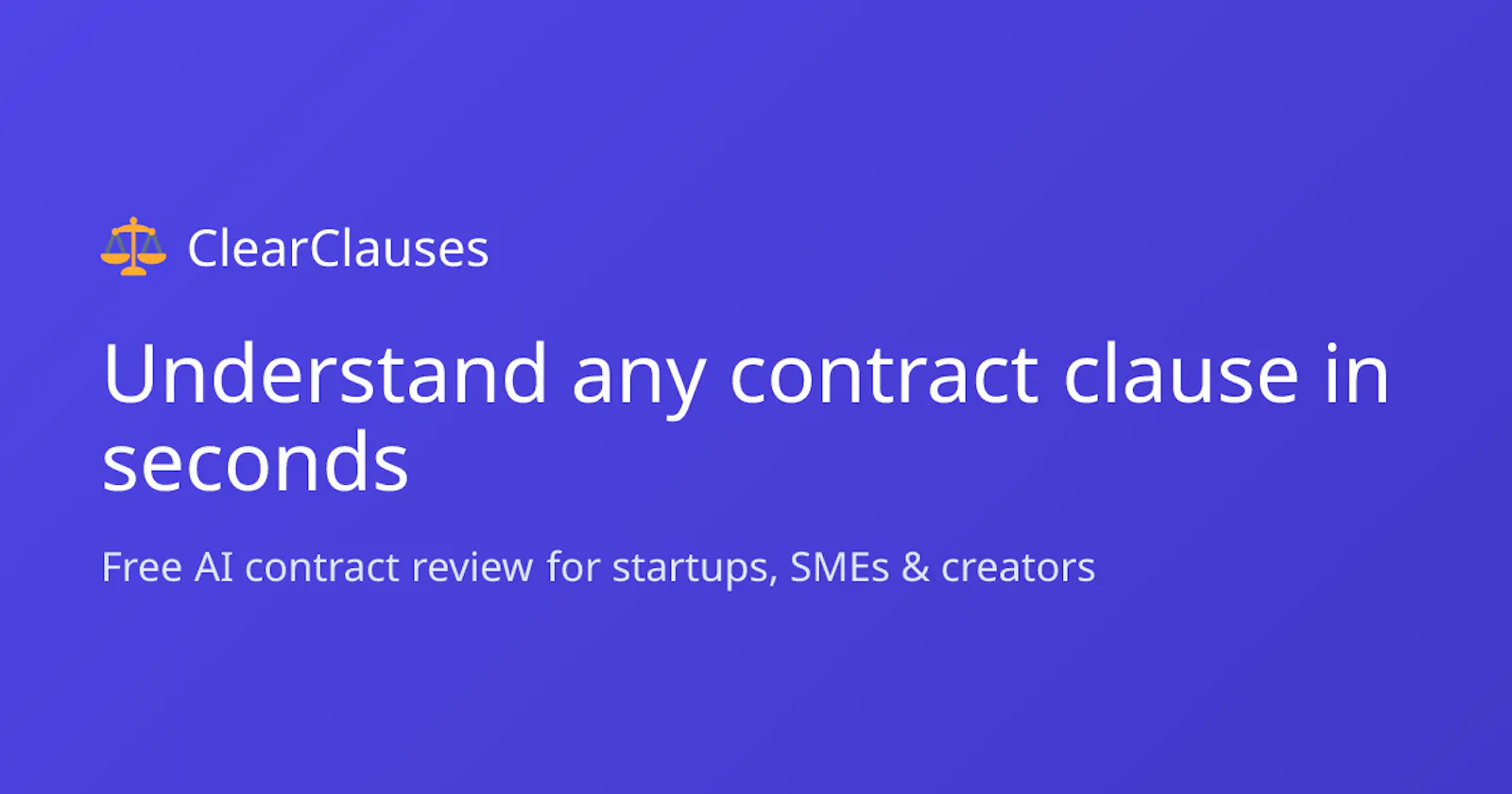 ClearClauses screenshot 2