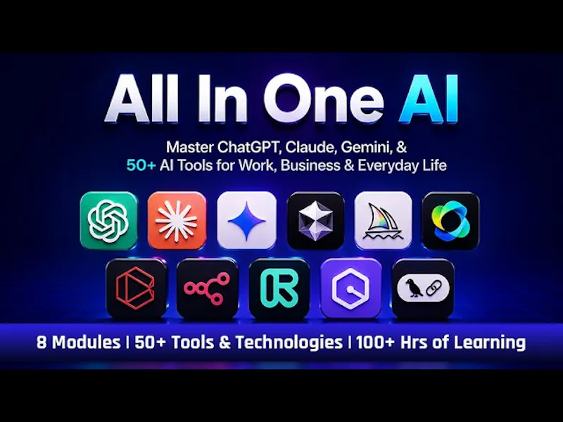 All in One AI Masterclass screenshot 1 (video preview)
