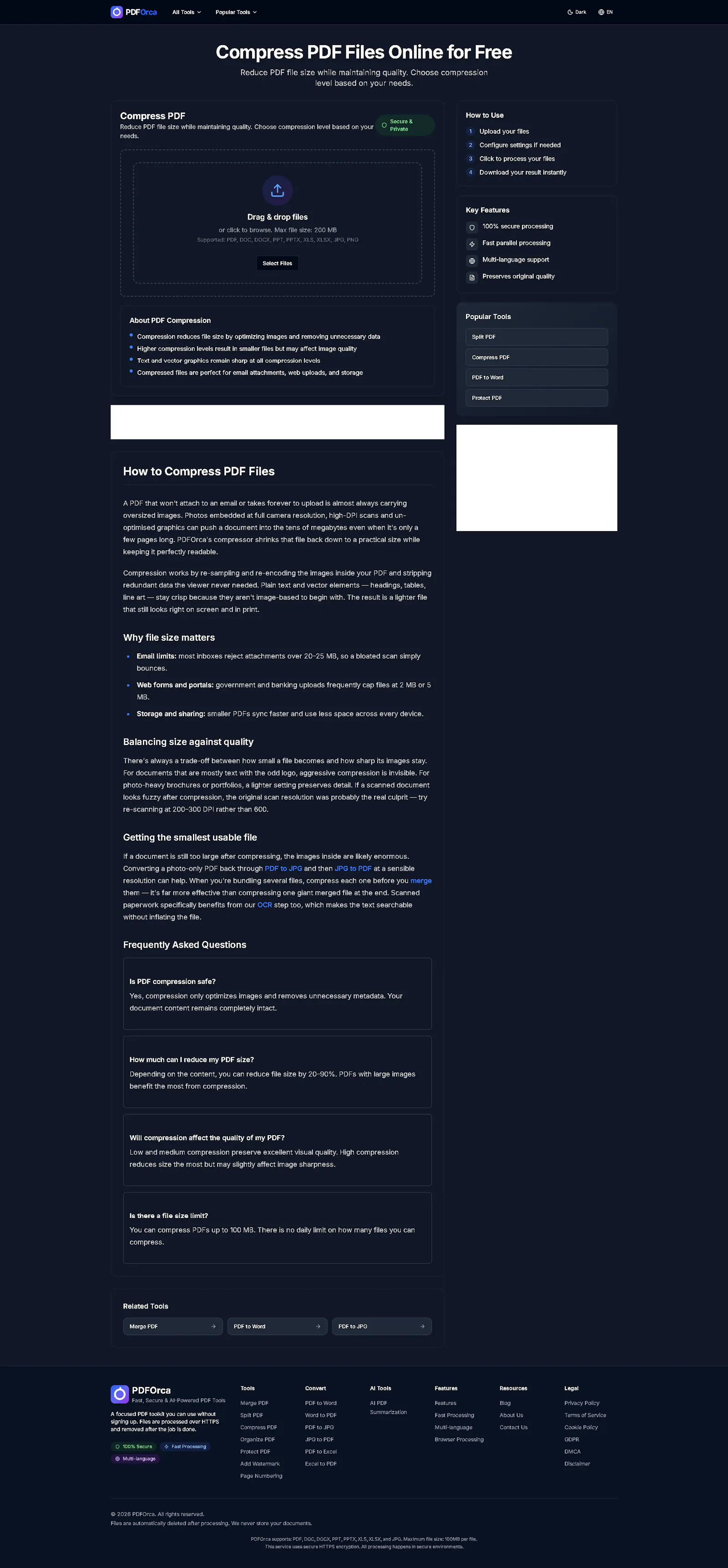 PDFOrca screenshot 2