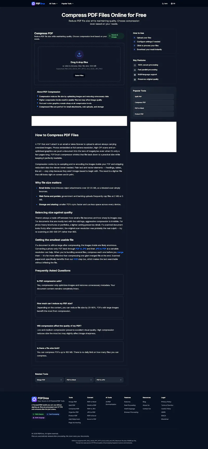 PDFOrca screenshot 2
