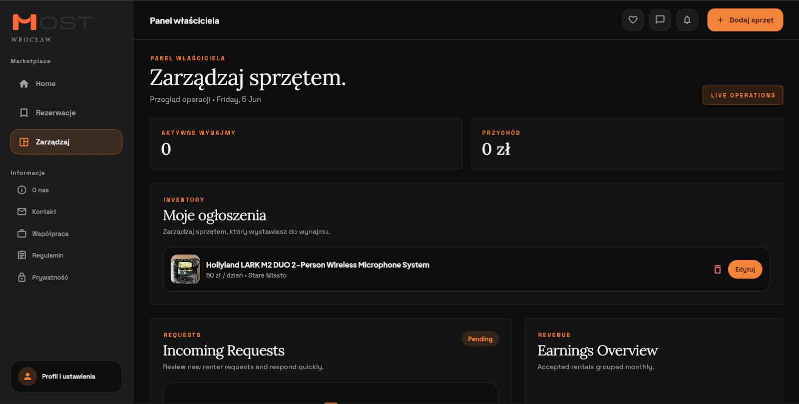 MOST Wroclaw screenshot 4
