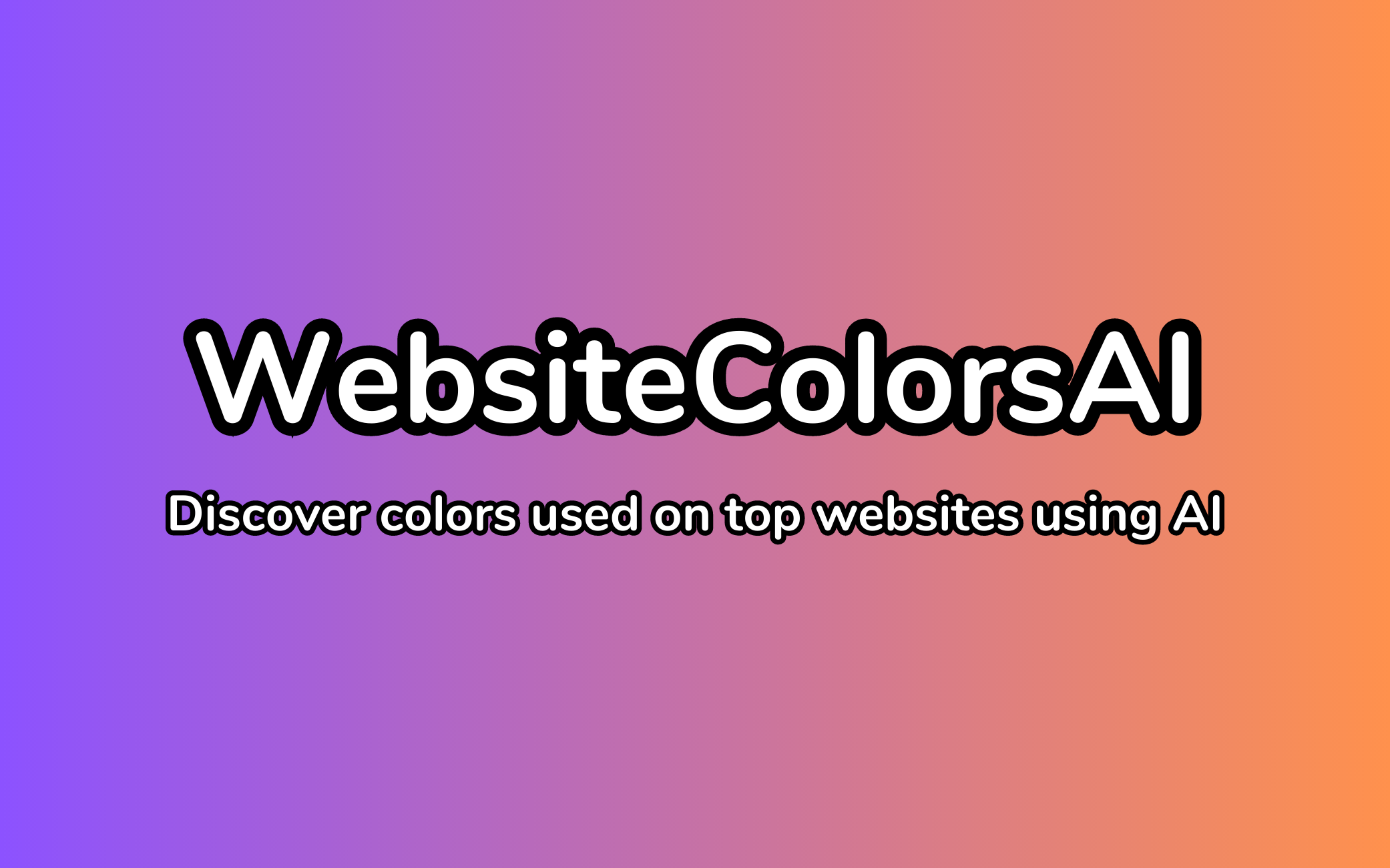 Mídia 5 de Websitecolorsai - Descubra as cores usadas nos sites principais usando ai