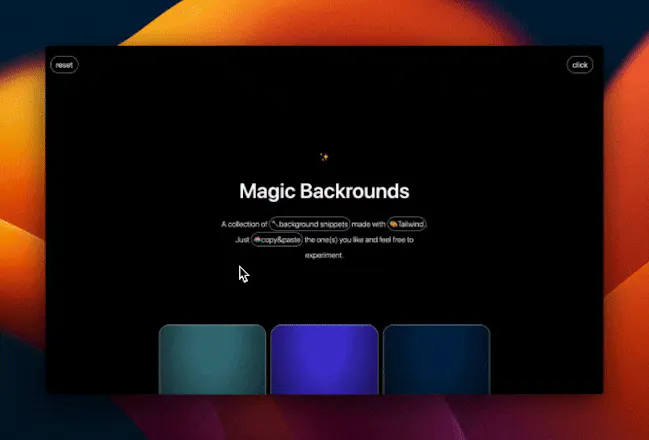 Magic Backgrounds gallery image