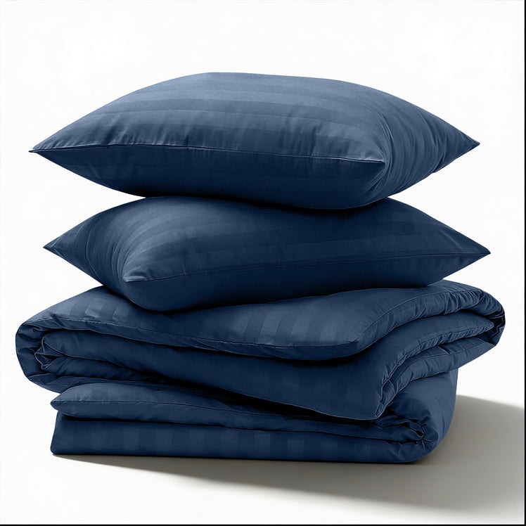 4PC Stripe Bedding Complete Set gallery image