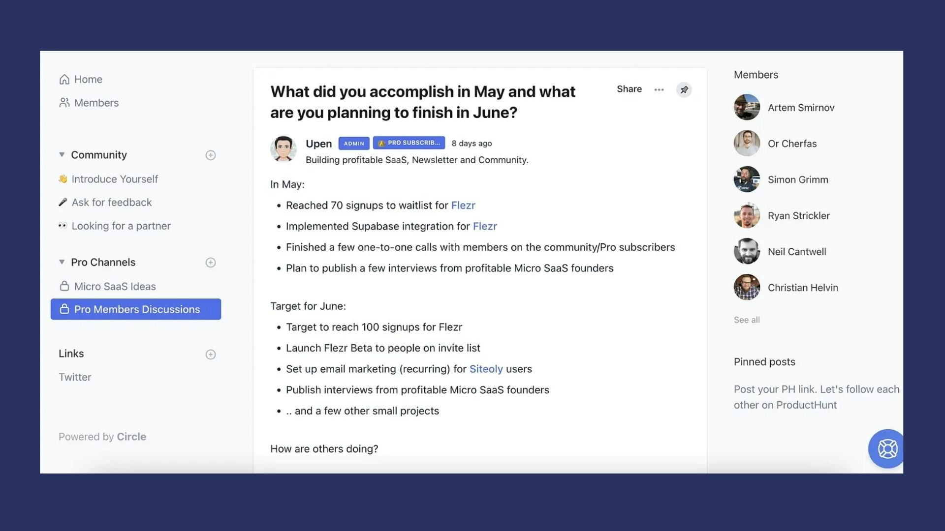 Micro SaaS HQ - Прибыльные идеи Micro SaaS, поддерживающее сообщество медиа 3