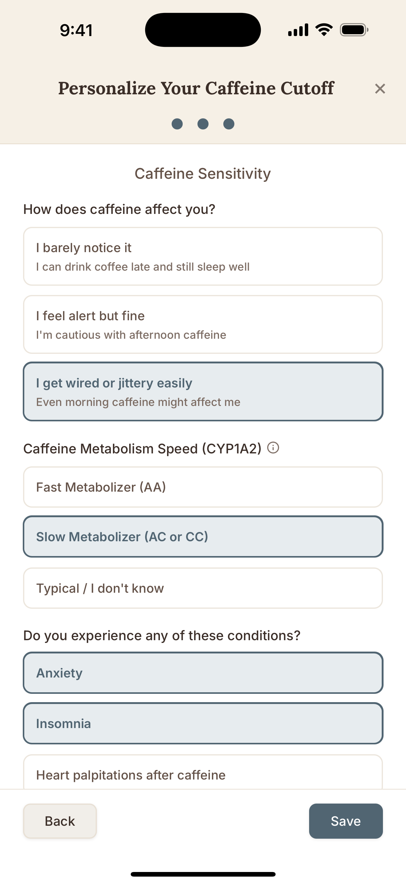 Láspica - Calculadora de corte de cafeína personalizada para dormir mejor media 8