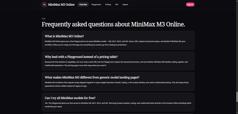 MiniMax M3 Online screenshot 6