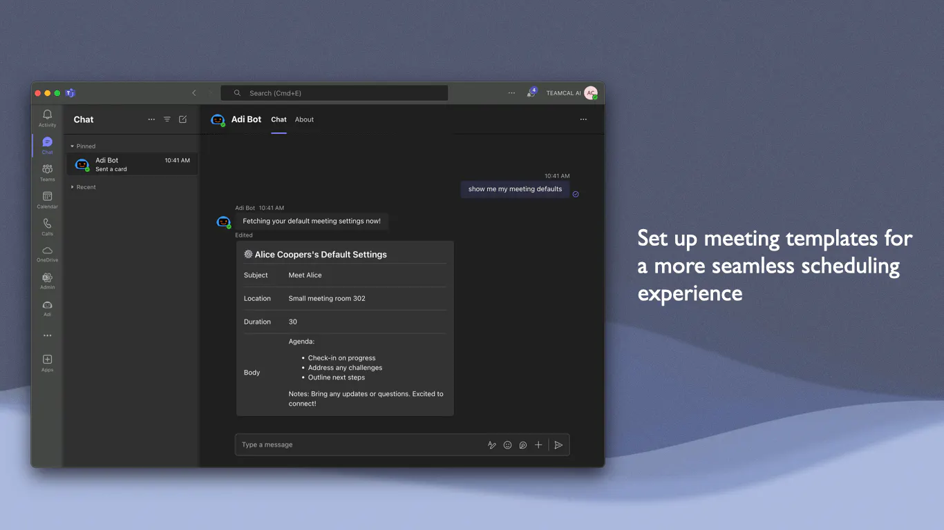 Adi Bot for Microsoft Teams gallery image
