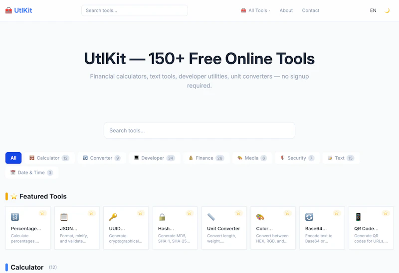UtlKit screenshot 2