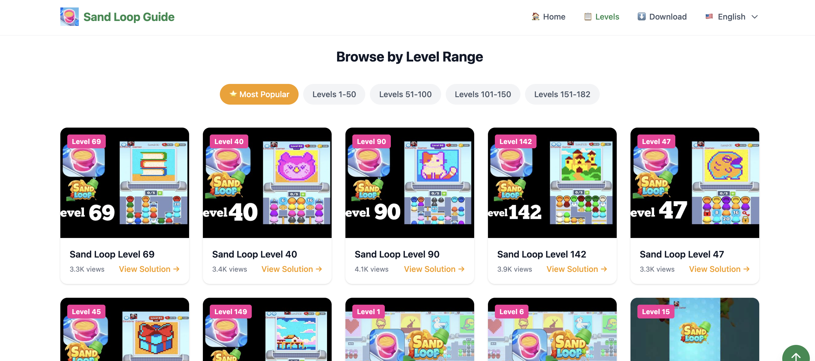 Sand Loop Guide - Screenshot 4 showing product features and functionality