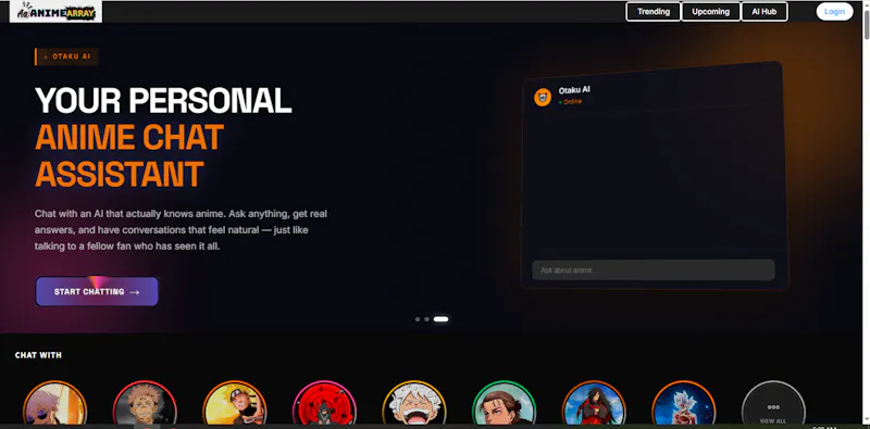 Anime Array screenshot 1
