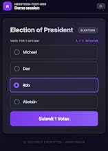 VoteAlly: Modern voting for boards gallery image