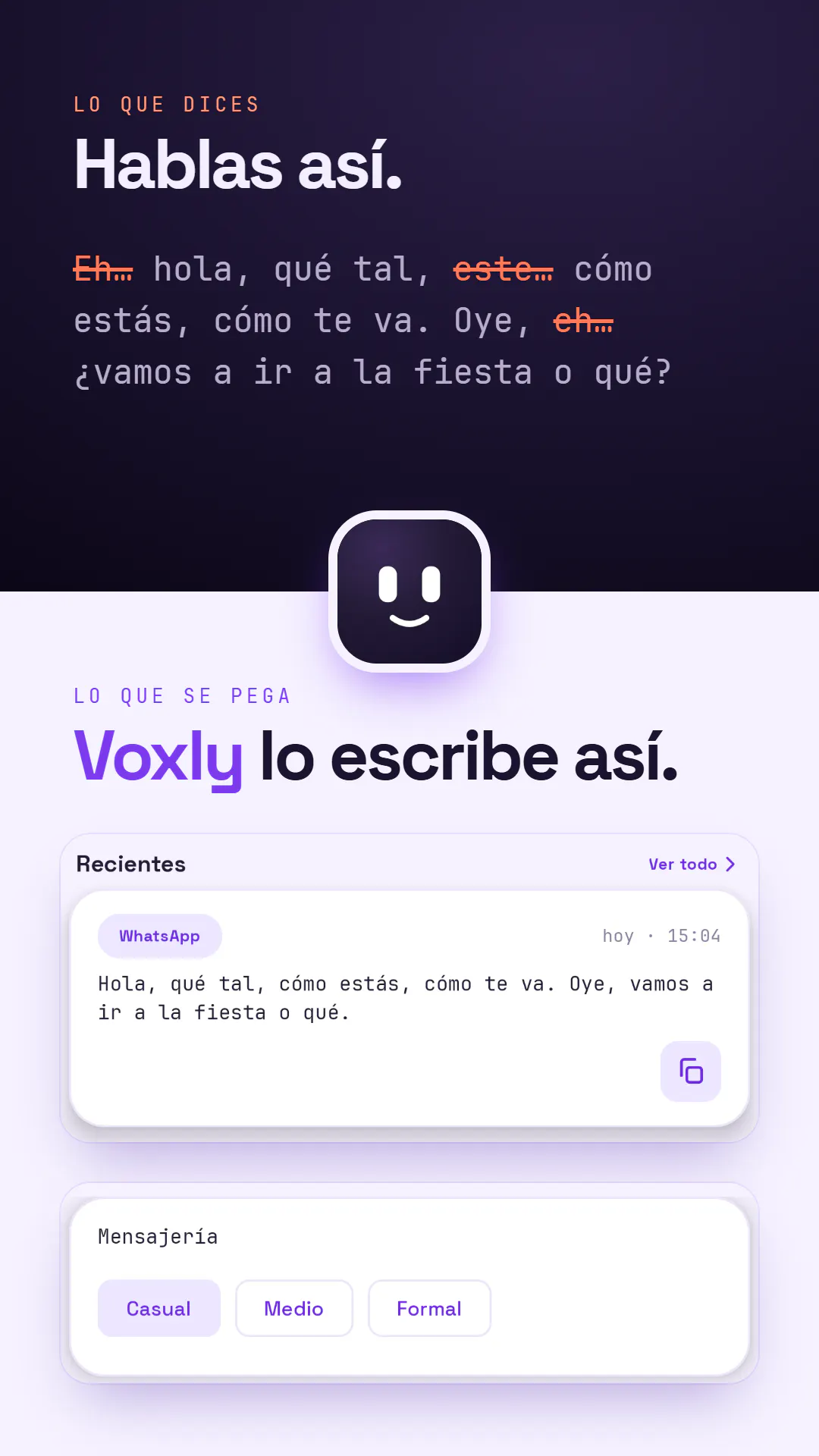 Voxly - Real IA Dictation gallery image