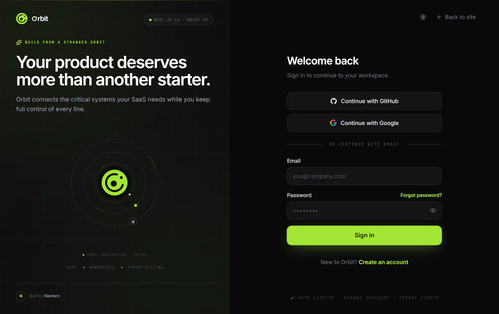 Orbit screenshot 1
