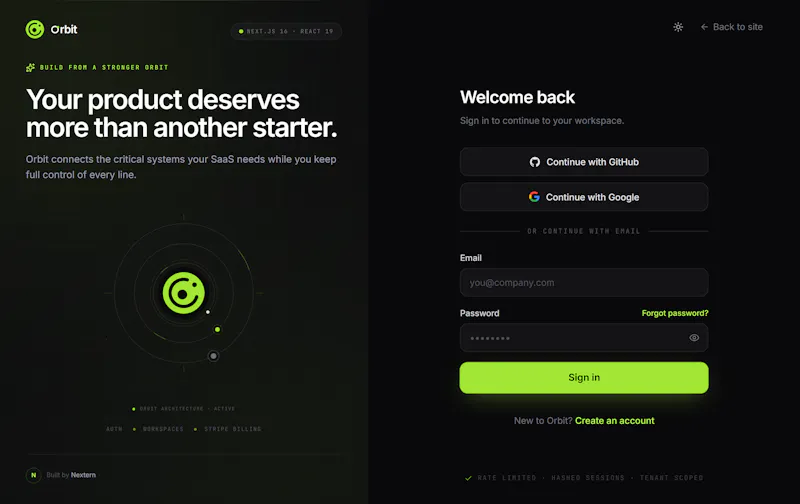 Orbit screenshot 1