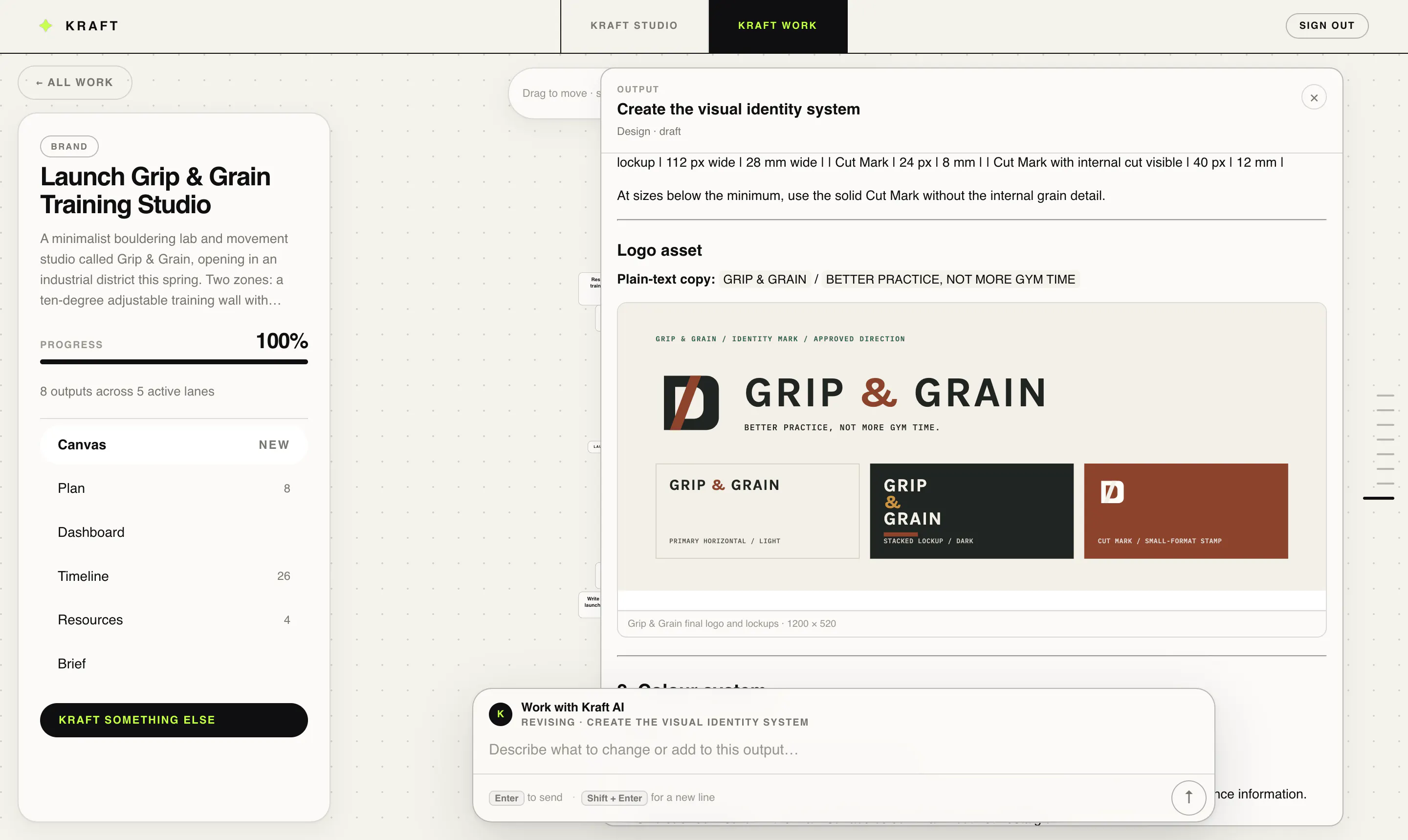 Kraft — what do you want to make? gallery image
