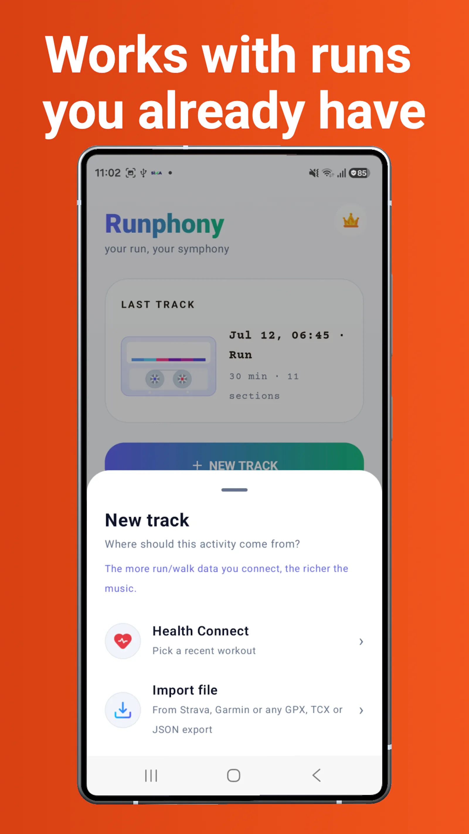 Runphony screenshot 5