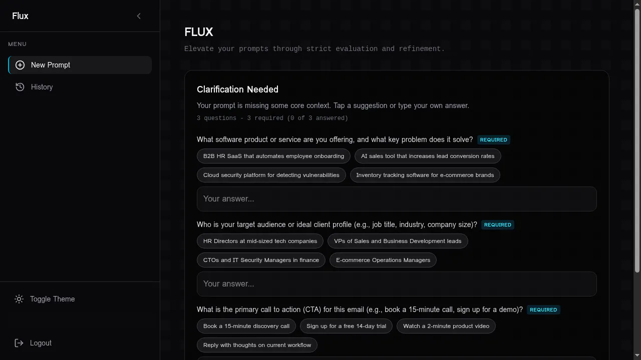 Flux gallery image