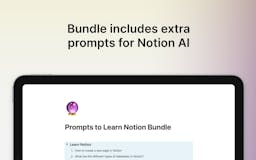 100 Prompts to Learn Notion media 3