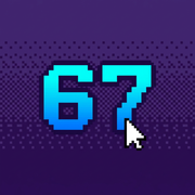 67 Clicker - Product Hunt launch logo and brand identity