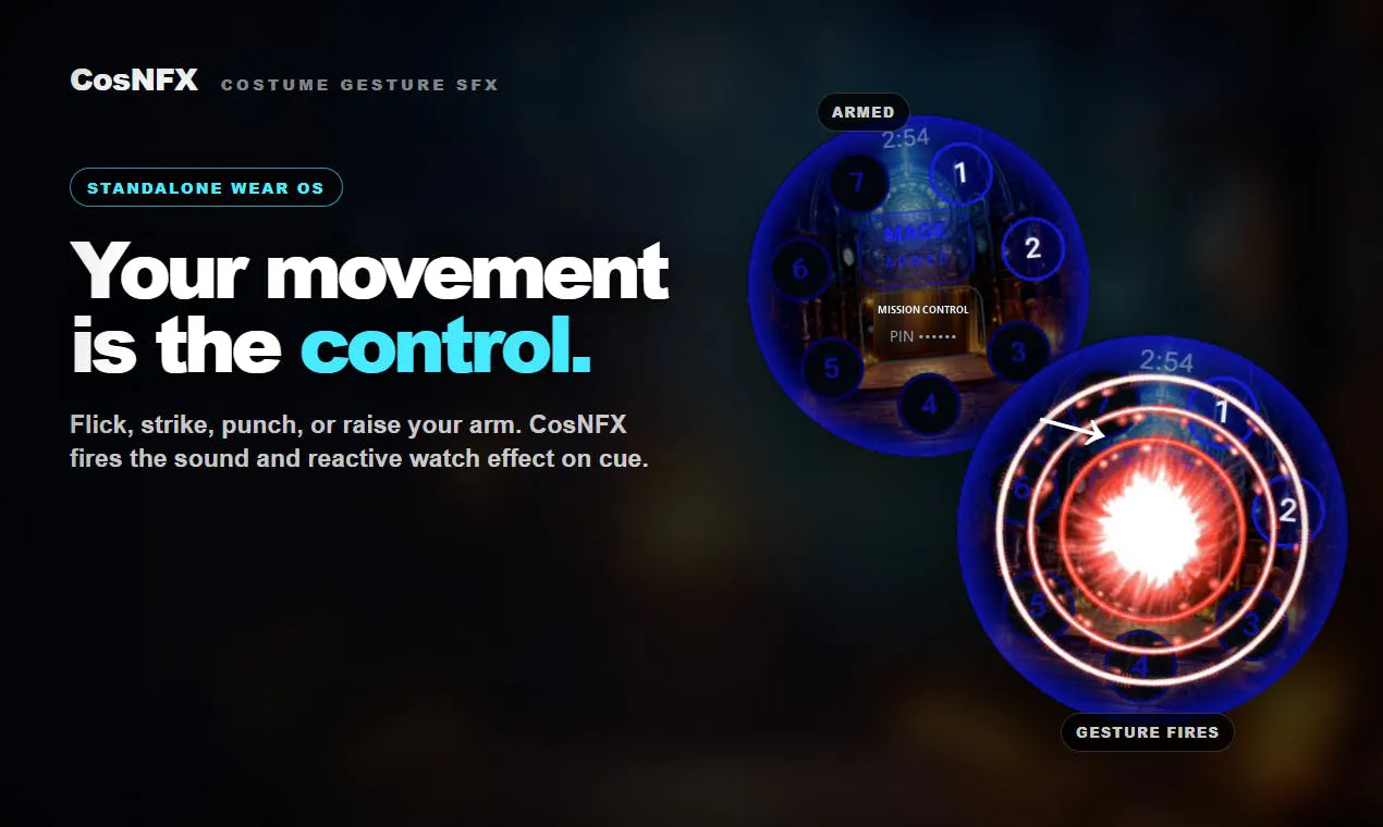 CosNFX: Costume Gesture SFX gallery image