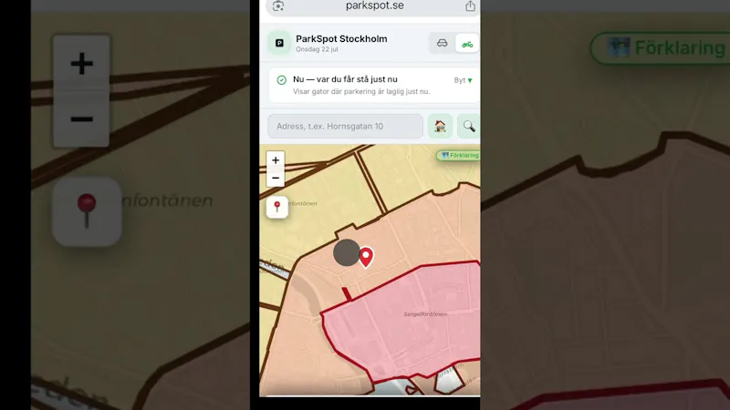 ParkSpot Stockholm screenshot 1 (video preview)