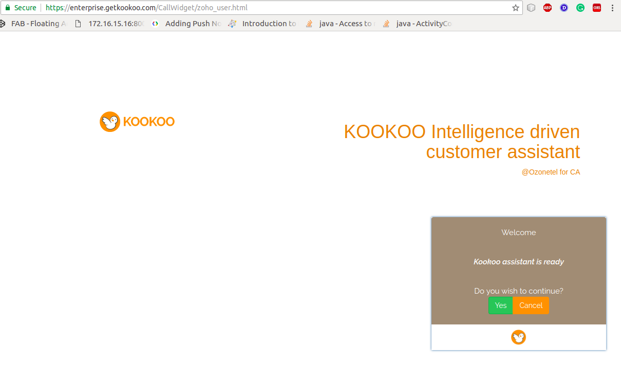 Kookoo Interactive Assistant gallery image