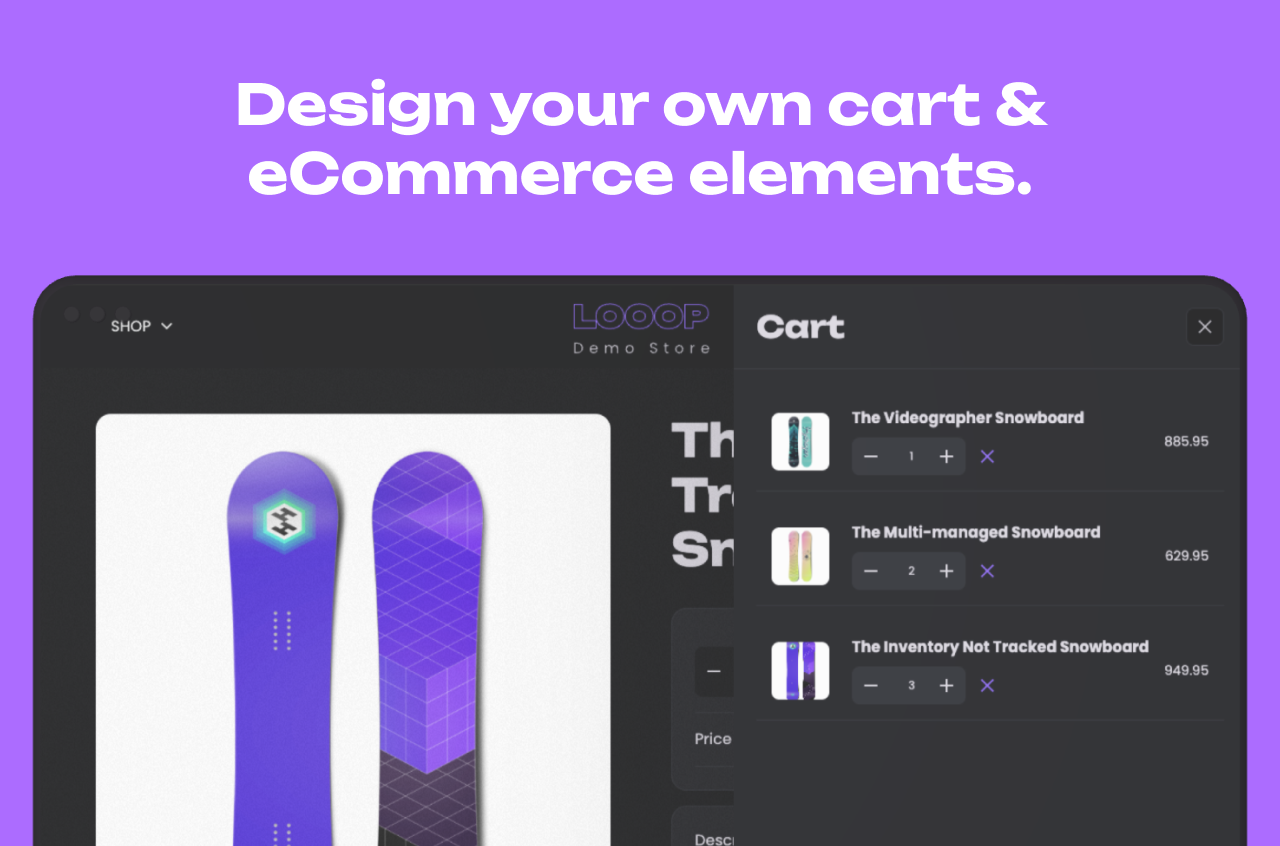 Looop - Shopify x Webflow media 4