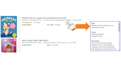 Amazon & Kindle Product Previewer gallery image
