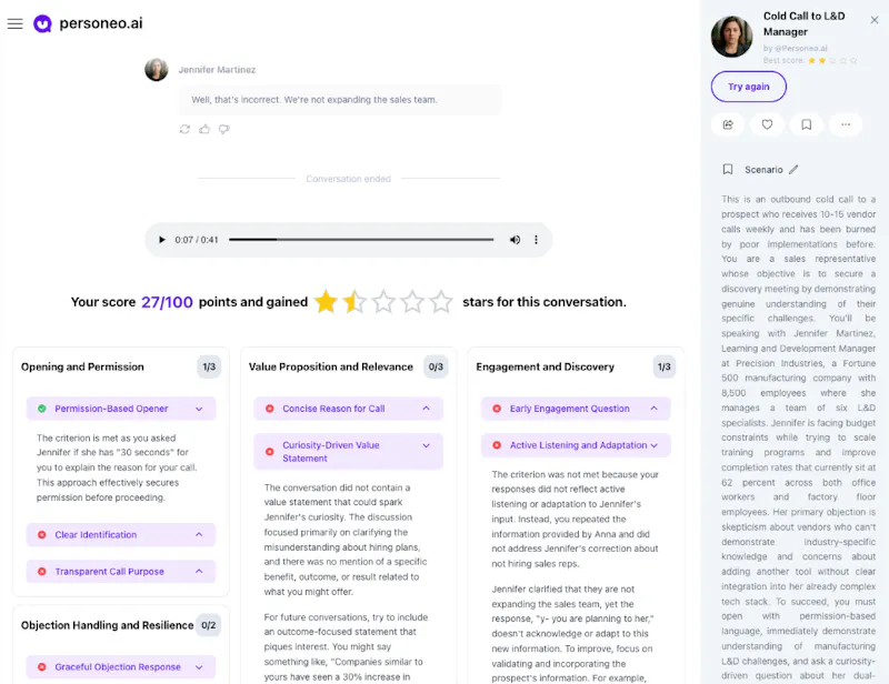 Personeo screenshot 2