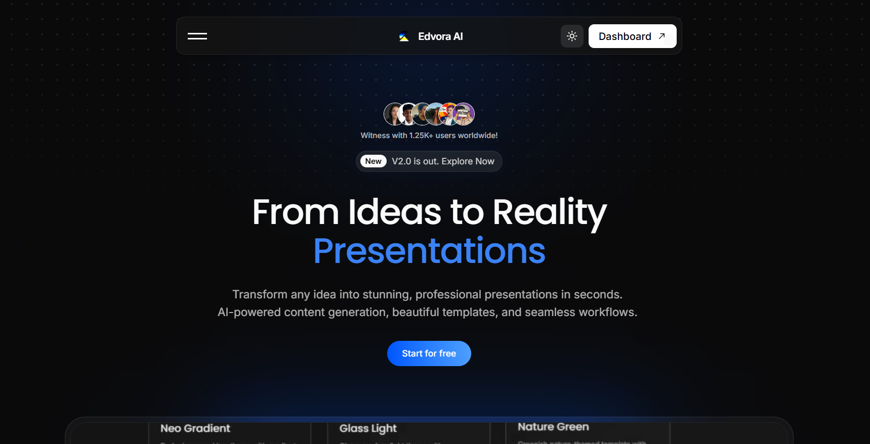 Edvora AI gallery image