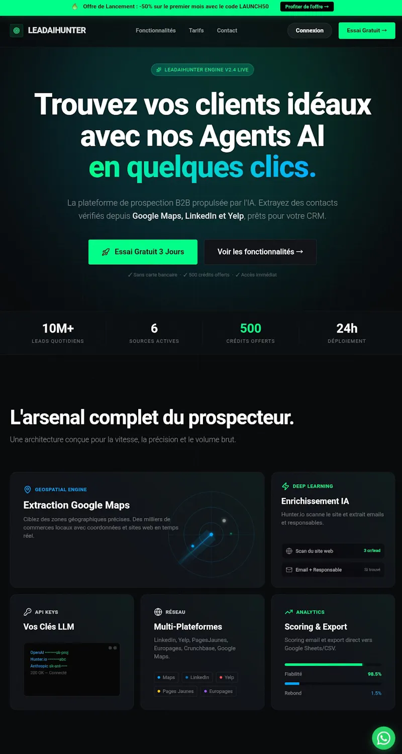 Laead AI Hunter screenshot 1
