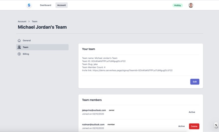 Serverless SaaS gallery image