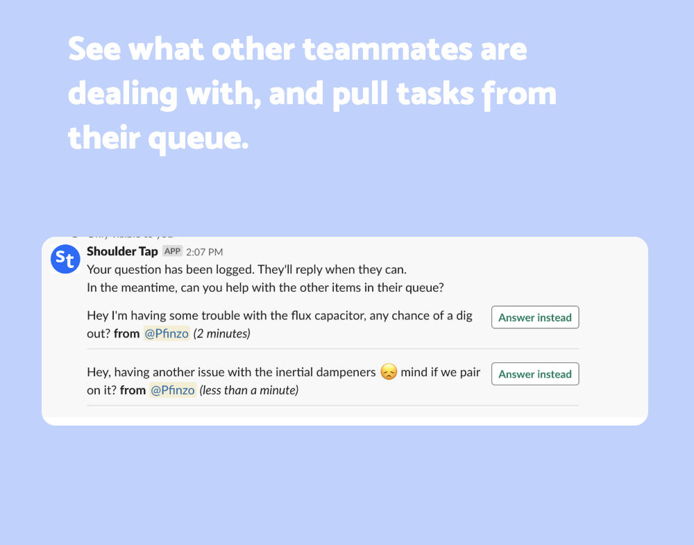 Shoulder Tap gallery image