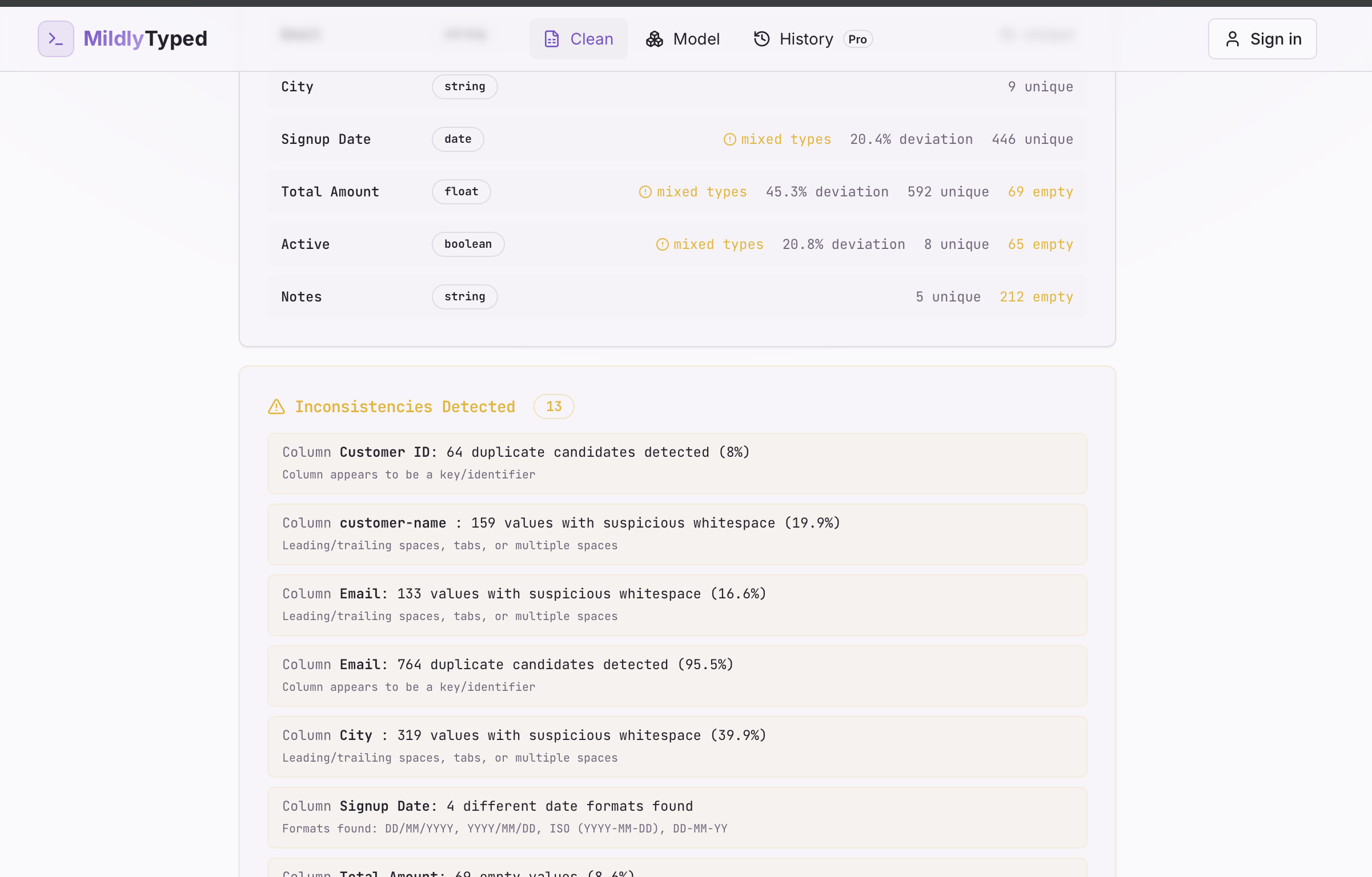 MildlyTyped gallery image